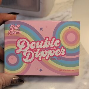NIB Half Caked Double Dipper Bronzer & Highlighter Color Duo